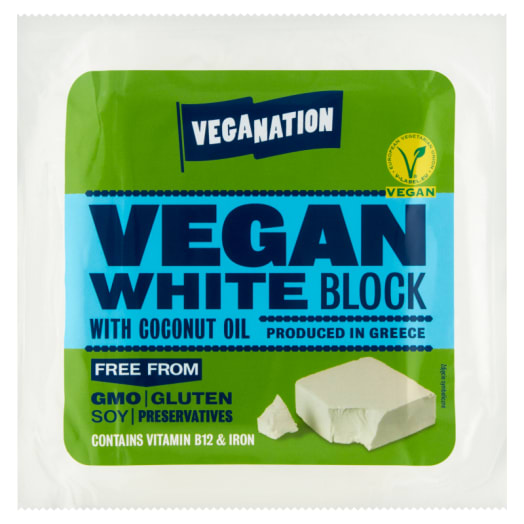 VEGANATION Blok wegański sałatkowy (typu sera Feta)