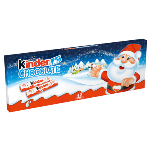 KINDER Chocolate Batoniki z mlecznej czekolady z nadzieniem mlecznym