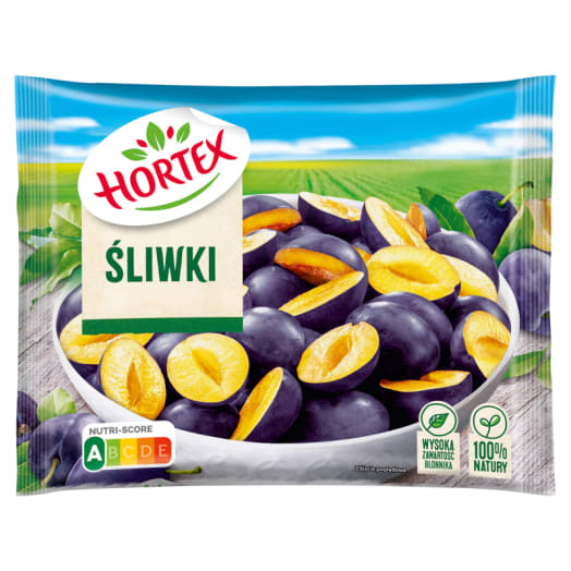 HORTEX Śliwki węgierki bez pestek mrożone
