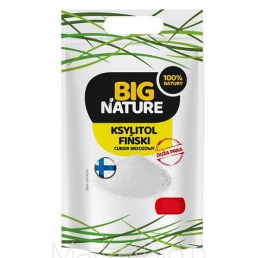 BIG NATURE Ksylitol fiński (cukier brzozowy)