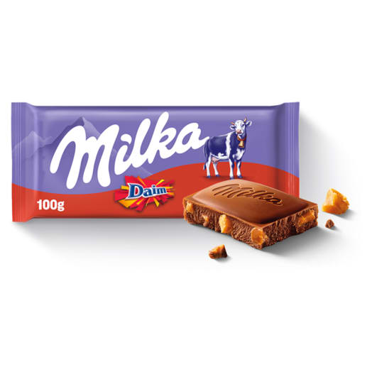 MILKA Czekolada mleczna Daim